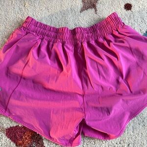 Lululemon Athletica Pink Athletic Shorts